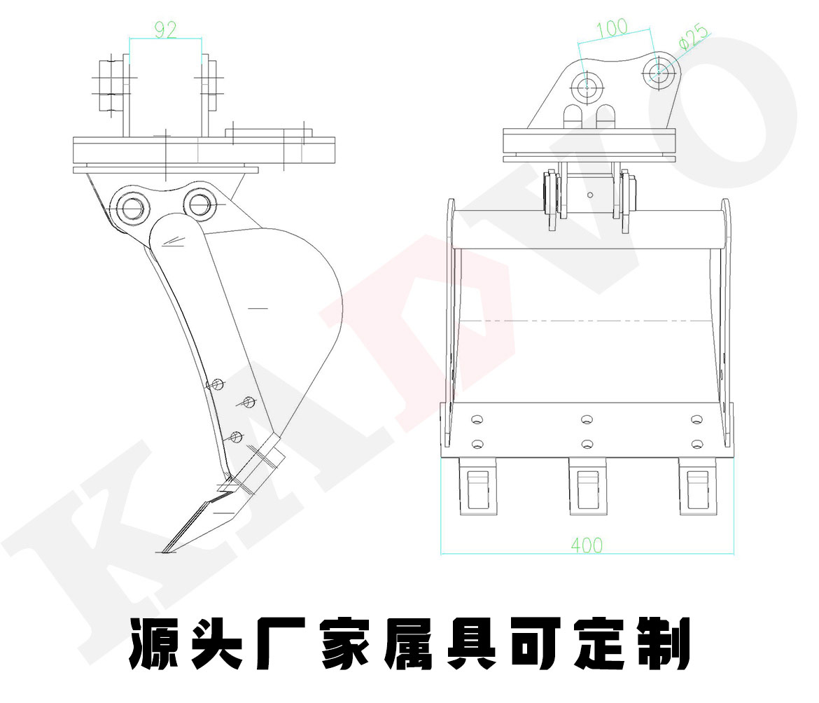 旋轉(zhuǎn)挖斗尺寸 旋轉(zhuǎn)挖斗尺寸
