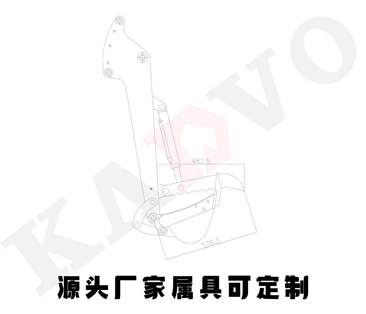 液壓拇指夾尺寸 液壓拇指夾尺寸