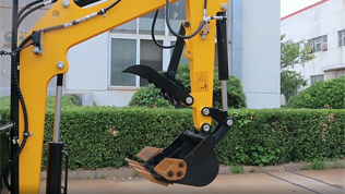 小型挖掘機機械拇指夾輔具操作