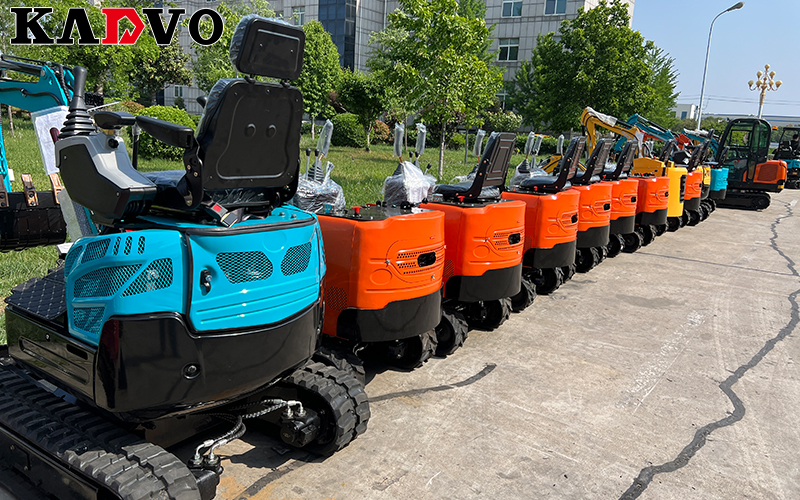 凱迪沃挖掘機(jī)走俏海外-出口到澳大利亞