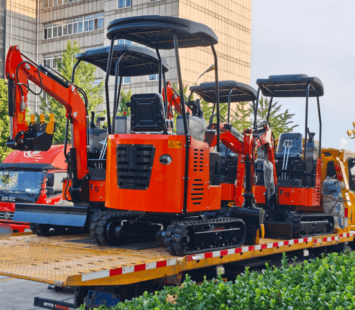 凱迪沃小挖機(jī)裝車發(fā)貨，為工程建設(shè)注入強(qiáng)勁動(dòng)力！